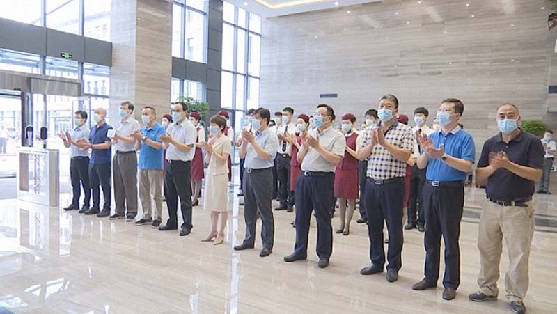 Gonsin Escorted Hubei Branch Of Air China Gonsin Escorted Hubei Branch Of Air China