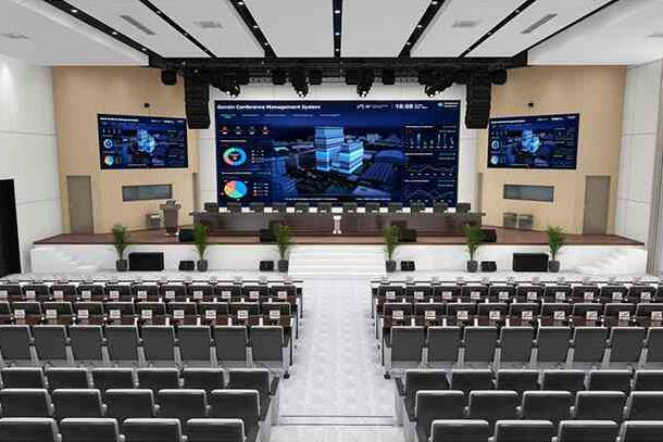Multi-Function Halls' ProAV Design by GONSIN