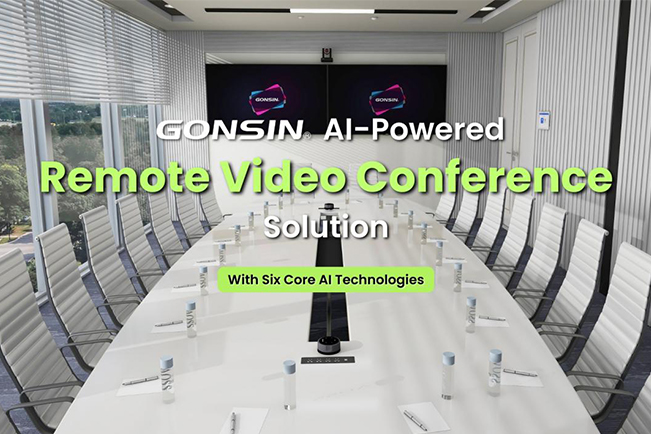 GONSIN AI-Powered Remote Video Conference Solution